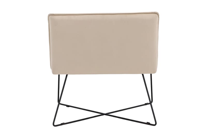 X Fåtölj - Beige - Möbler - Fåtölj & stolar - Fåtölj - Fåtölj utan armstöd