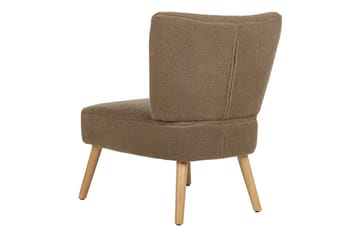 Fåtölj Vaasa - Brun, mörkt trä - Möbler - Fåtölj & stolar - Fåtölj - Fåtölj utan armstöd