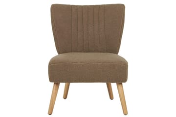 Fåtölj Vaasa - Brun, mörkt trä - Möbler - Fåtölj & stolar - Fåtölj - Fåtölj utan armstöd