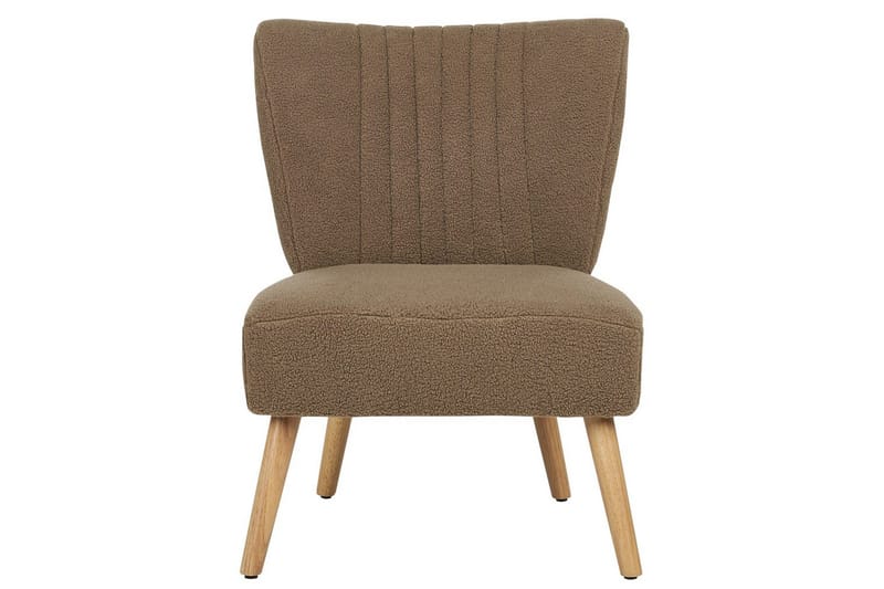 Fåtölj Vaasa - Brun, mörkt trä - Möbler - Fåtölj & stolar - Fåtölj - Fåtölj utan armstöd