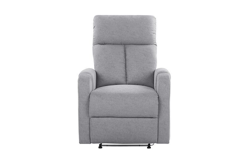 Fåtölj Vakkuri LED-belysning + USB-port - Grå - Biofåtölj & reclinerfåtölj