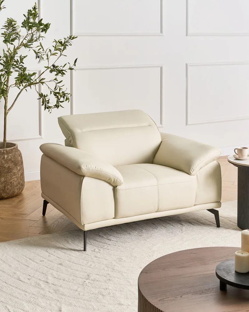 Fåtölj Vejen - Beige - Möbler - Fåtölj & stolar - Fåtölj - Clubfåtölj