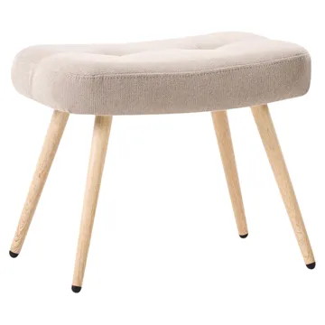 Fåtölj Vejle - Beige - Möbler - Fåtölj & stolar - Fåtölj - Fåtölj med fotpall