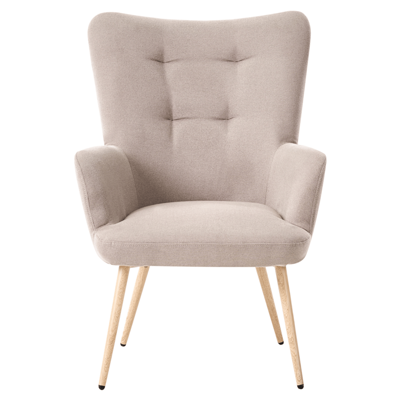 Fåtölj Vejle - Beige - Möbler - Fåtölj & stolar - Fåtölj - Fåtölj med fotpall