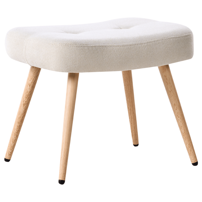 Fåtölj Vejle - Ljusbeige - Möbler - Fåtölj & stolar - Fåtölj - Fåtölj med fotpall