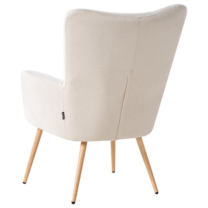 Fåtölj Vejle - Ljusbeige - Möbler - Fåtölj & stolar - Fåtölj - Fåtölj med fotpall
