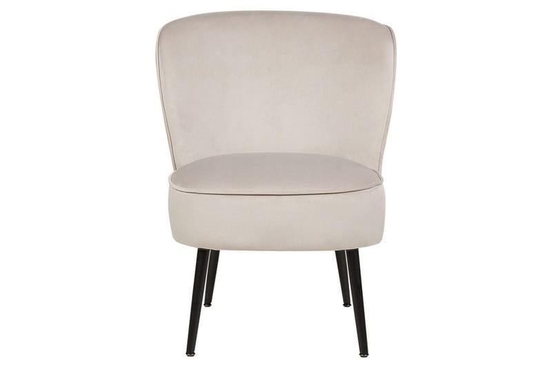 Fåtölj Voss - Beige, grå, svart - Möbler - Fåtölj & stolar - Fåtölj - Fåtölj utan armstöd