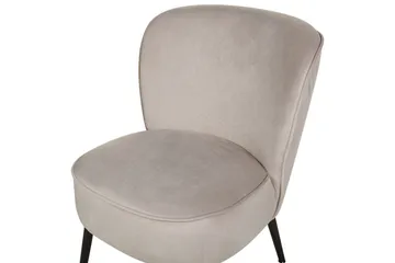 Fåtölj Voss - Beige, grå, svart - Möbler - Fåtölj & stolar - Fåtölj - Fåtölj utan armstöd