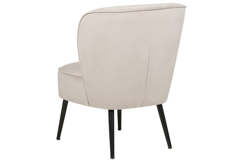 Fåtölj Voss - Beige, grå, svart - Möbler - Fåtölj & stolar - Fåtölj - Fåtölj utan armstöd