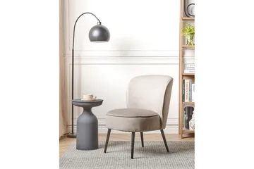 Fåtölj Voss - Beige, grå, svart - Möbler - Fåtölj & stolar - Fåtölj - Fåtölj utan armstöd