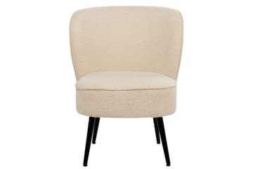 Fåtölj Voss - Beige, svart - Möbler - Fåtölj & stolar - Fåtölj - Fåtölj utan armstöd