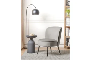 Fåtölj Voss - Grå, svart - Möbler - Fåtölj & stolar - Fåtölj - Fåtölj utan armstöd