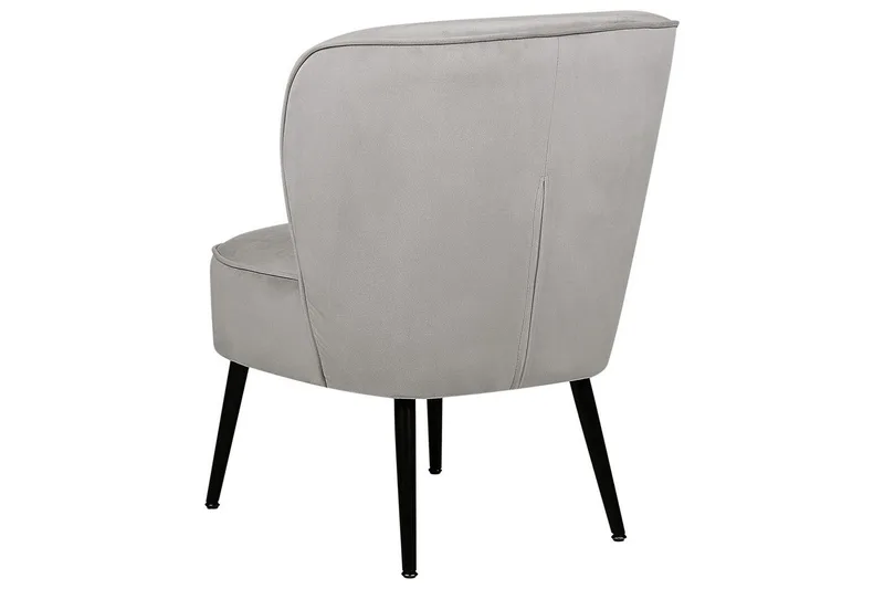 Fåtölj Voss - Grå, svart - Möbler - Fåtölj & stolar - Fåtölj - Fåtölj utan armstöd