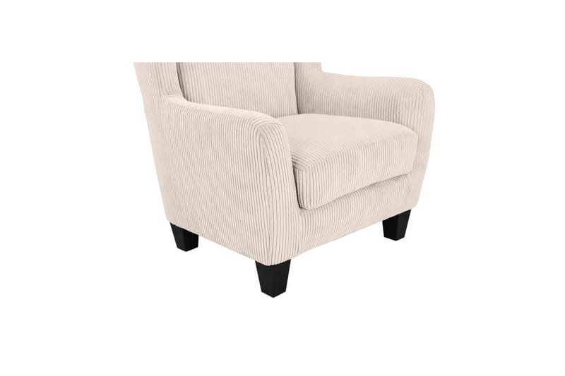 Fåtölj Zhili Kräm - Kräm - Möbler - Fåtölj & stolar - Fåtölj - Öronlappsfåtölj