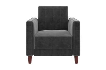 Fåtölj Pin Tufted - Grå - Möbler - Fåtölj & stolar - Fåtölj