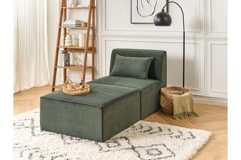 Fabjerg Schäslong 83 cm - Grön - Möbler - Fåtölj & stolar - Fåtölj - Liggfåtölj