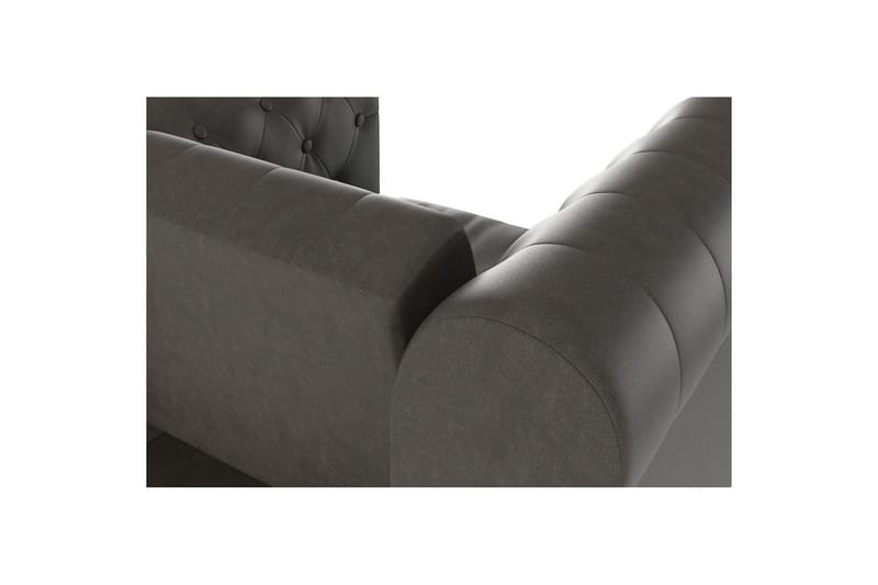 Fåtölj Felix Antracit, Mikrofiber/Trä/Metall - Antracit, Mikrofiber/Trä/Metall - Möbler - Fåtölj & stolar - Fåtölj