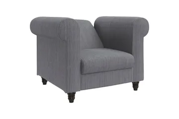 Fåtölj Felix II Grå - Grå - Möbler - Fåtölj & stolar - Fåtölj