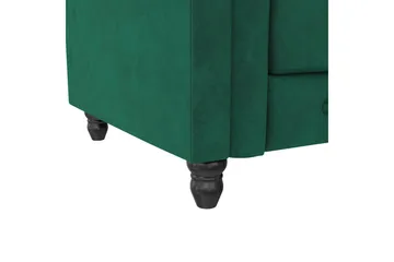 Fåtölj Felix Mörkgrön, Sammet/Trä/Metall - Mörkgrön, Sammet/Trä/Metall - Möbler - Fåtölj & stolar - Fåtölj