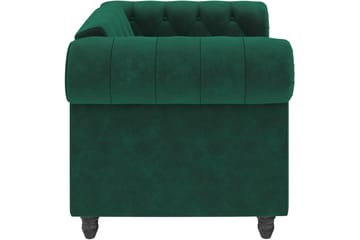 Fåtölj Felix Mörkgrön, Sammet/Trä/Metall - Mörkgrön, Sammet/Trä/Metall - Möbler - Fåtölj & stolar - Fåtölj