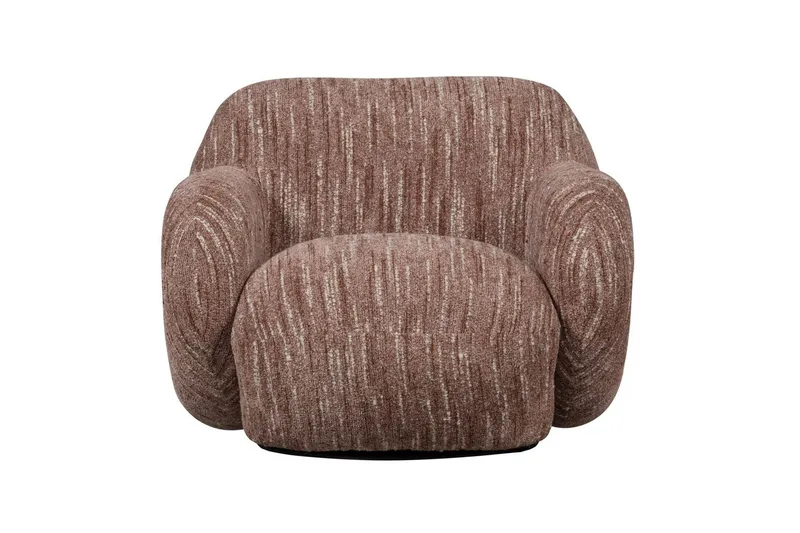 Fåtölj Folke - Gammal Rosa Melange - Möbler - Fåtölj & stolar - Fåtölj