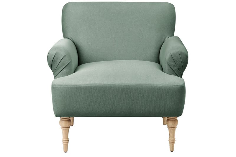 Fåtölj Fredros - Grönt, ljust trä - Möbler - Fåtölj & stolar - Fåtölj