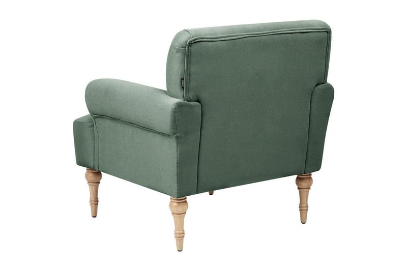 Fåtölj Fredros - Grönt, ljust trä - Möbler - Fåtölj & stolar - Fåtölj