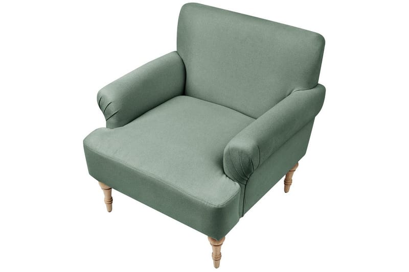 Fåtölj Fredros - Grönt, ljust trä - Möbler - Fåtölj & stolar - Fåtölj