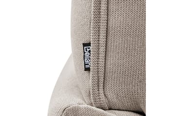 Fåtölj Fredros - Taupe, ljust trä - Möbler - Fåtölj & stolar - Fåtölj