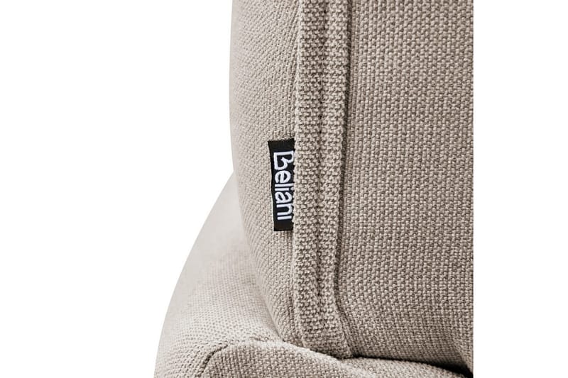 Fåtölj Fredros - Taupe, ljust trä - Möbler - Fåtölj & stolar - Fåtölj