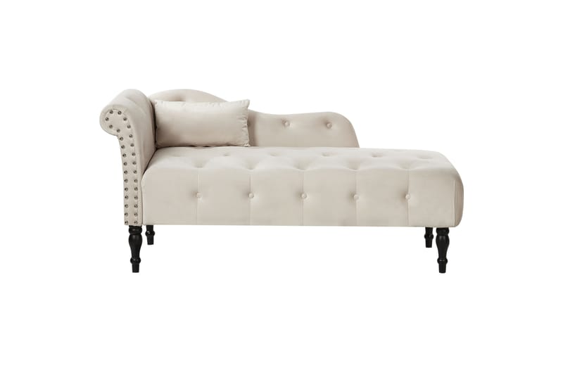 Frostorp Schäslong 152 cm - Beige/Svart - Möbler - Fåtölj & stolar - Fåtölj - Liggfåtölj