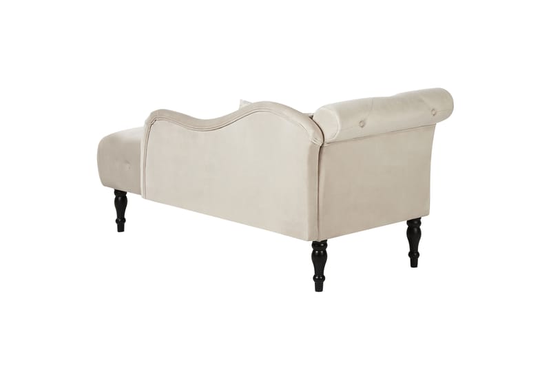 Frostorp Schäslong 152 cm - Beige/Svart - Möbler - Fåtölj & stolar - Fåtölj - Liggfåtölj
