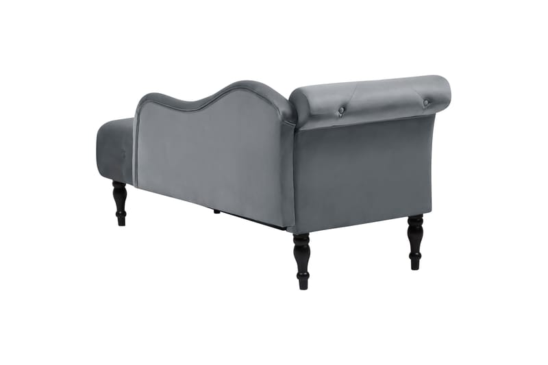 Frostorp Schäslong 152 cm - Svart/Grå - Möbler - Fåtölj & stolar - Fåtölj - Liggfåtölj