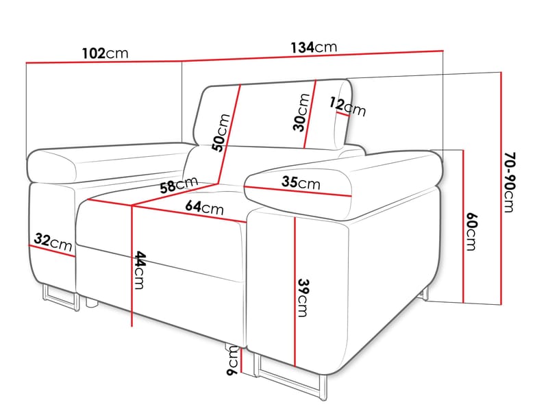 Gabina Fåtölj - beige - Möbler - Fåtölj & stolar - Fåtölj