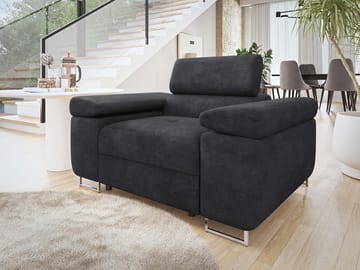 Gabina Fåtölj - svart - Möbler - Fåtölj & stolar - Fåtölj