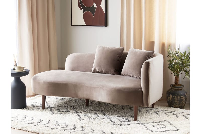 Gabriell Schäslong 168 cm Höger - Beige - Möbler - Fåtölj & stolar - Fåtölj - Liggfåtölj