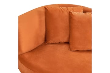 Gabriell Schäslong 168 cm Vänster - Orange - Möbler - Fåtölj & stolar - Fåtölj - Liggfåtölj
