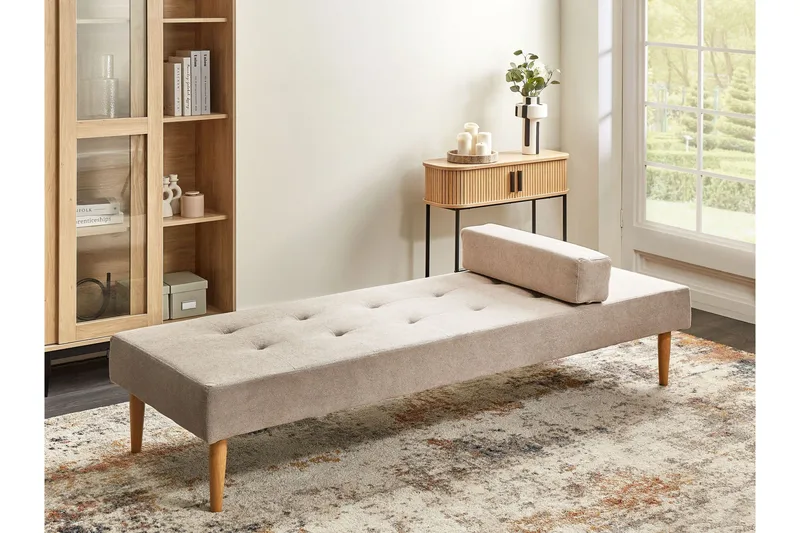 Hagaro Schäslong 74 cm - Beige - Möbler - Soffa - Dagbädd