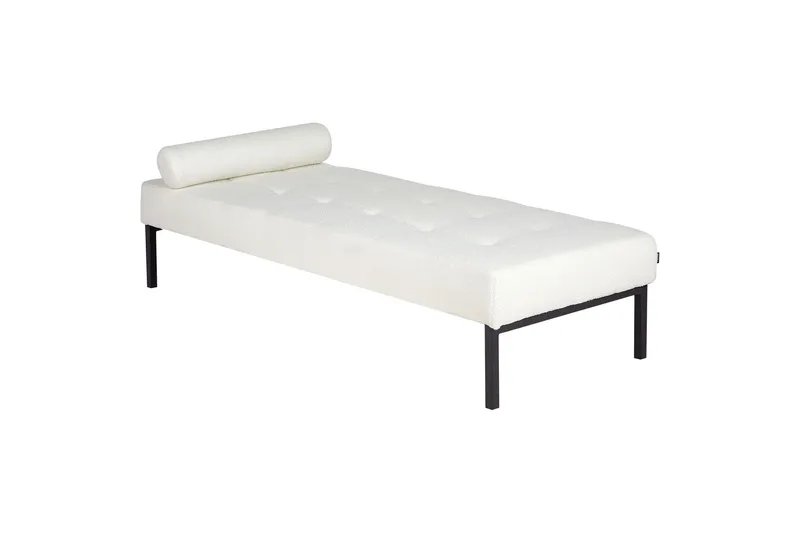 Hagerso Schäslong 178 cm - Svart/Vit - Möbler - Soffa - Dagbädd