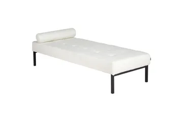 Hagerso Schäslong 178 cm - Svart/Vit - Möbler - Soffa - Dagbädd