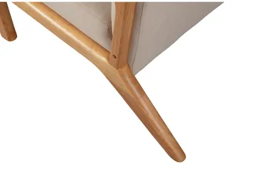 Highly Fåtölj i Tyg - Beige - Möbler - Fåtölj & stolar - Fåtölj