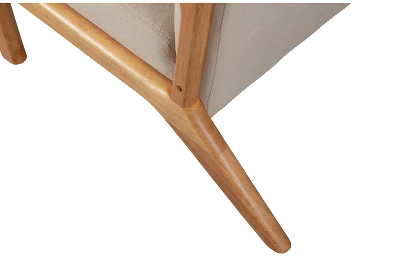 Highly Fåtölj i Tyg - Beige - Möbler - Fåtölj & stolar - Fåtölj