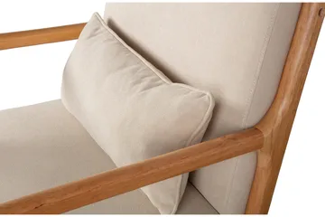Highly Fåtölj i Tyg - Beige - Möbler - Fåtölj & stolar - Fåtölj