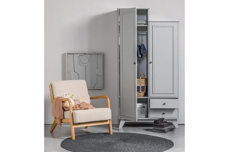 Highly Fåtölj i Tyg - Beige - Möbler - Fåtölj & stolar - Fåtölj