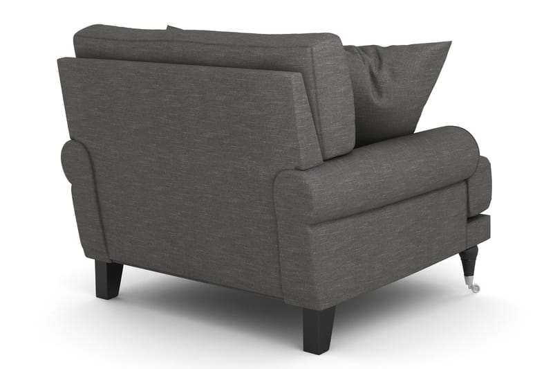 Andrew Fåtölj - Mörkgrå/Krom - Möbler - Fåtölj & stolar - Fåtölj - Howard fåtölj