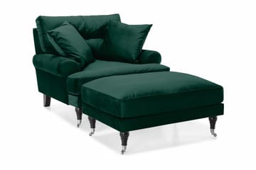 Krom ben - Mörkgrön