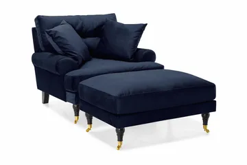 Mässingben - Midnattsblå