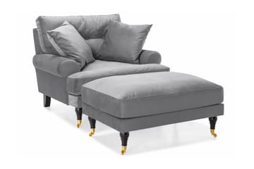 Mässingben - Silver Grey