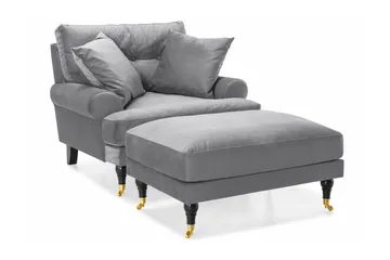 Mässingben - Silver Grey