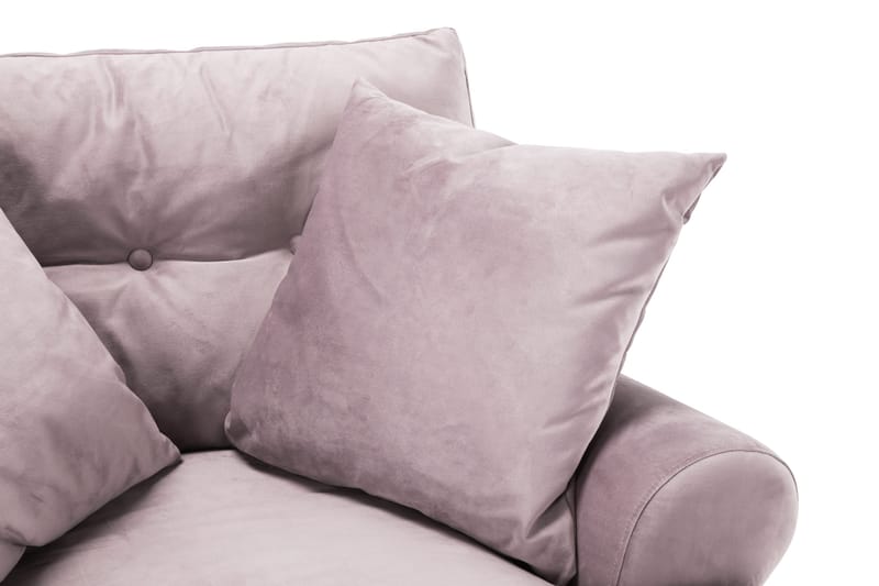 Andrew Sammetsfåtölj - Lila/Krom - Möbler - Fåtölj & stolar - Fåtölj - Sammetsfåtölj